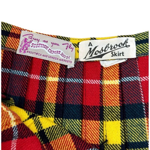 1960s wool tartan kilt and bouse Made in Scotland Size S/M - Picture 6 of 6